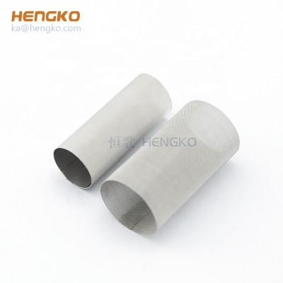 100 Mesh sintered stainless steel metal woven wire mesh water filtration filter element