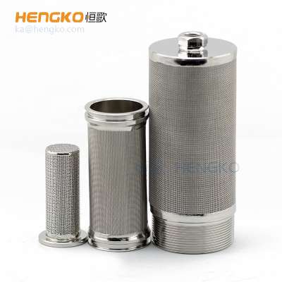 Sintered stainless steel porous metal wire mesh filter tube(filter cylinder) used in petroleum, chemical industry